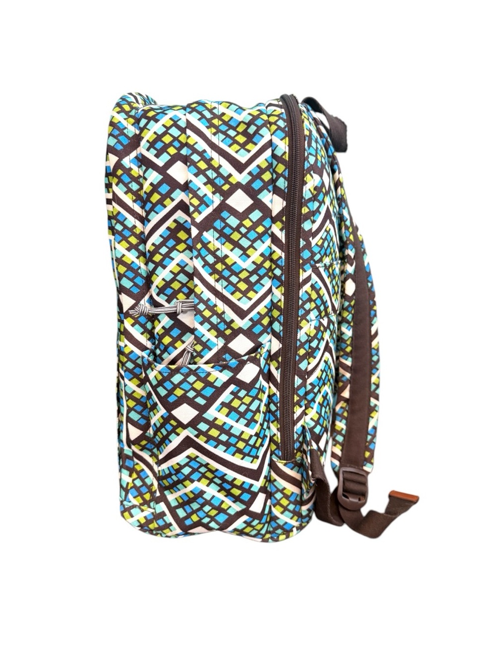 Vera Bradley Lighten Up Grand Backpack Rain Forest Laptop Bag MSRP $108 - Picture 5 of 8